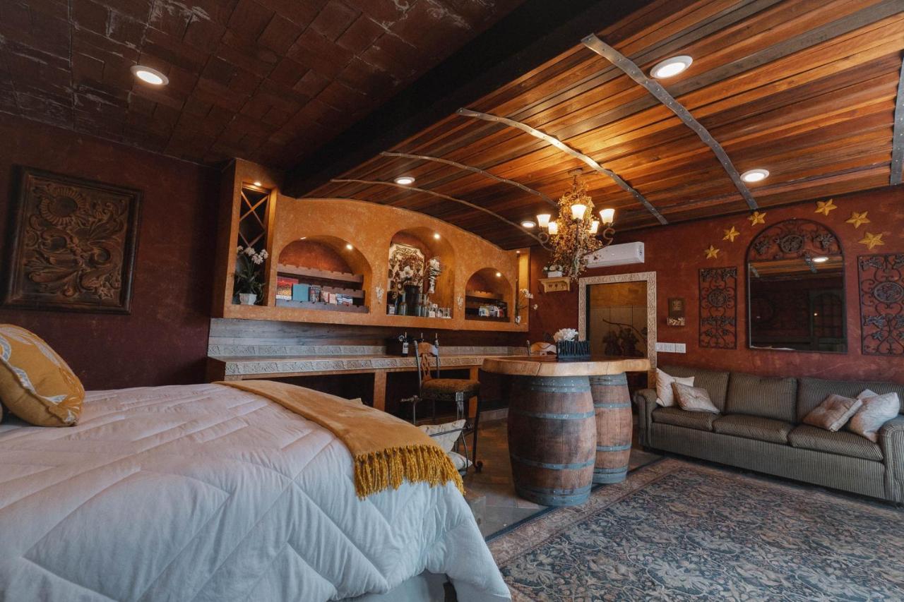 Vina Calabria Acomodação com café da manhã Valle de Guadalupe Exterior foto