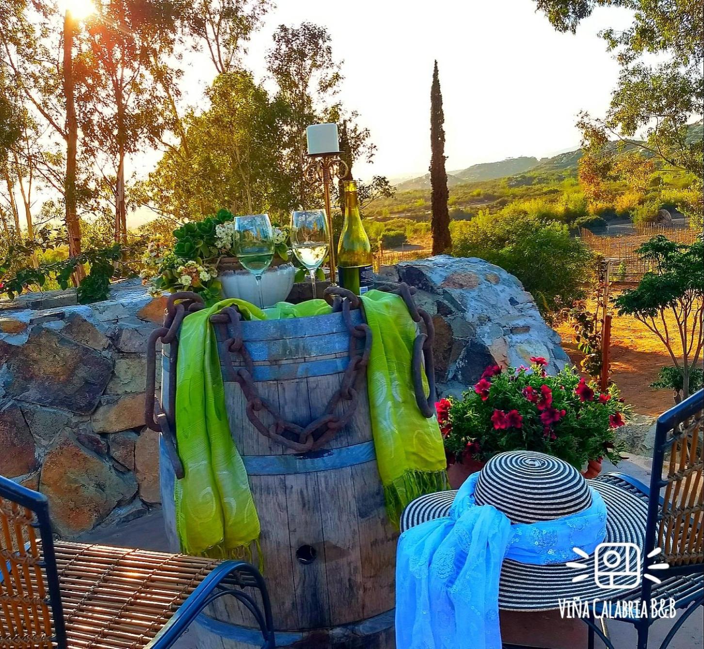 Vina Calabria Acomodação com café da manhã Valle de Guadalupe Exterior foto